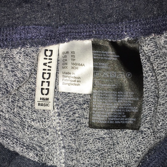 H&M navy blue PJ shorts - Picture 3 of 3